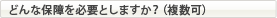 �ǂ�ȕۏ��K�v�Ƃ��܂����H�i�����j