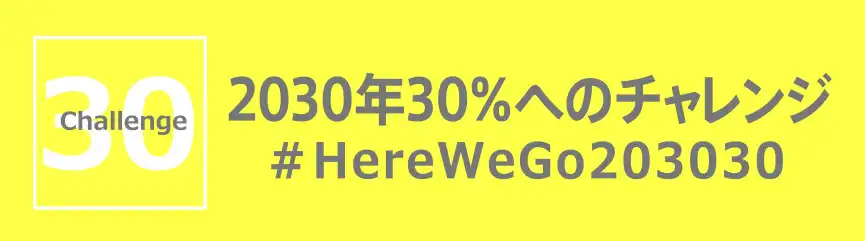 経団連 2030年30％へのチャレンジ