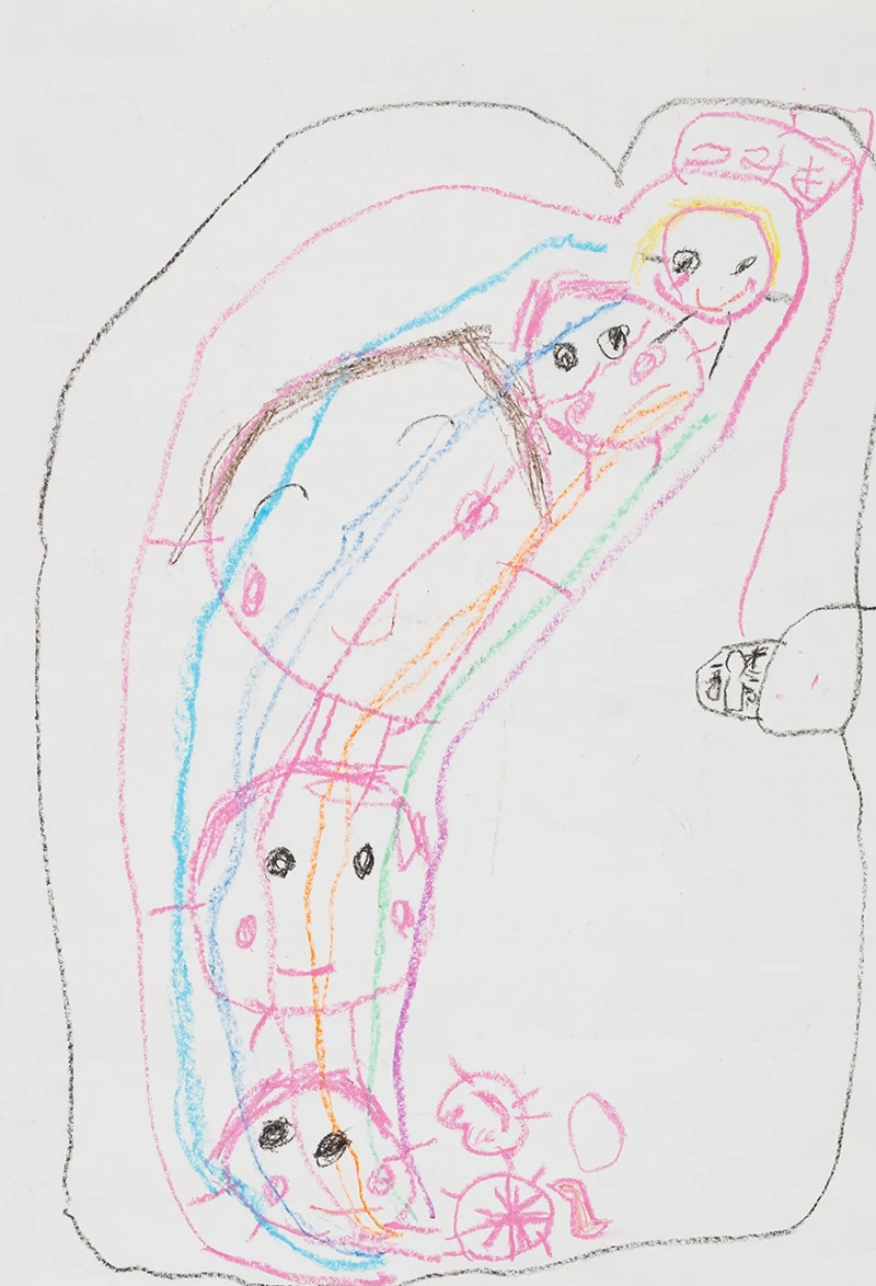 こども絵画コンクール 第47回文部科学大臣賞受賞作品のイメージ