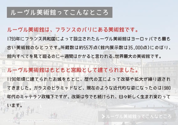 ルーヴル美術館ってこんなところ