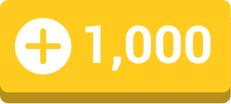 +1000円