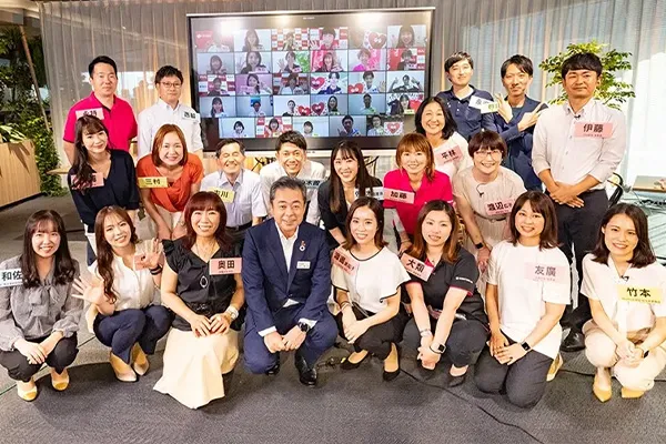 「ブランド・ライブ2023」に参加する住友生命社員