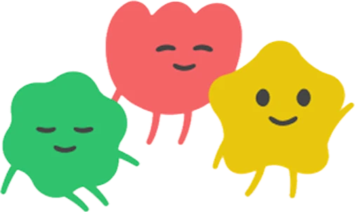 お悩みのキャラクターたち